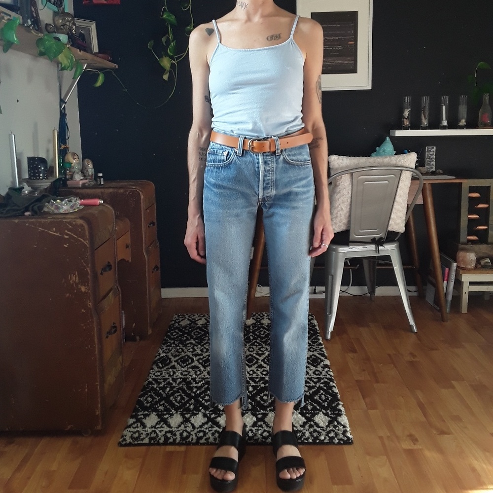 Levi's tan leather belt